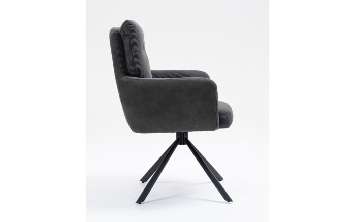 Drehstuhl Stefan, anthrazit, inkl. Rückholfunktion-04