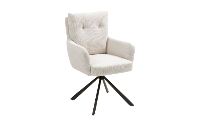 Drehstuhl Mark, creme, inkl. Rückholfunktion-01