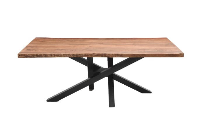 Esstisch Mesa verde, Akazie/schwarz