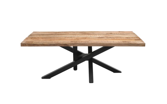 Esstisch Mesa verde, Mango/schwarz