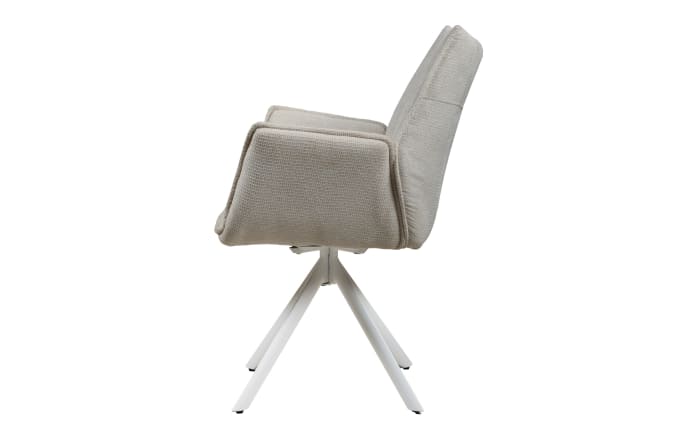 Armlehnstuhl Alberto S, creme, inkl. 360° Drehfunktion-04