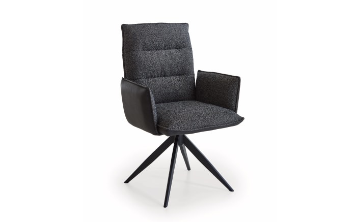 Armlehnstuhl Flexi, anthrazit