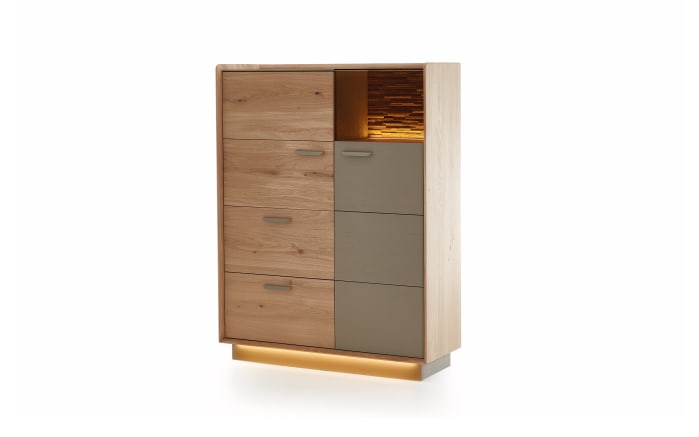 Highboard Studio Line, Eiche massiv