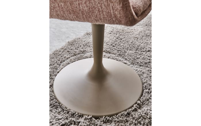Schalen-Sessel Virello, rose/beige, inkl. Drehfunktion-06