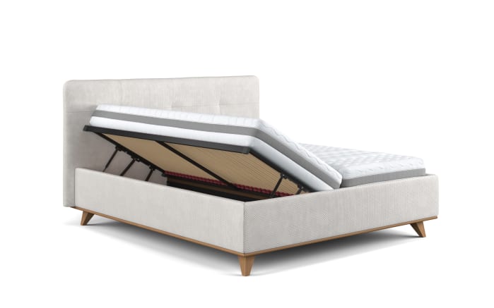 Polsterbett Toscana I, cream-05