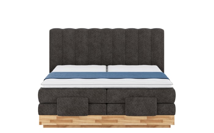 Boxspringbett Incana, muddy, mit elektrischer Verstellung-03