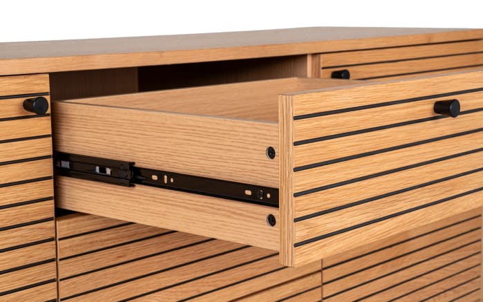 Sideboard Kyoto, furnierte Eiche-05