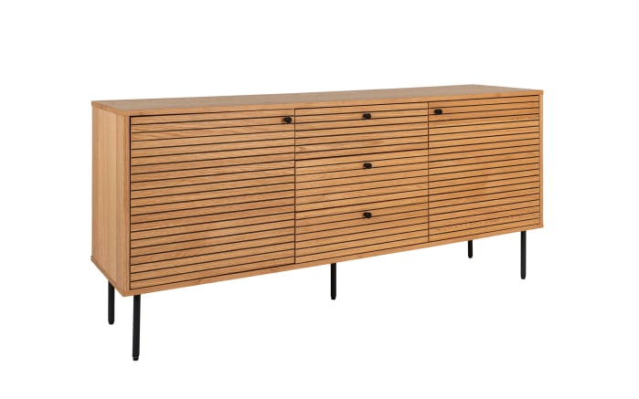 Sideboard Kyoto, furnierte Eiche-01