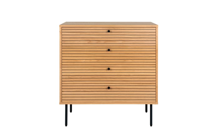 Kommode Kyoto, furnierte Eiche-02