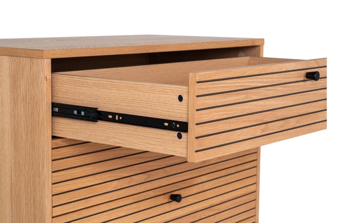 Kommode Kyoto, furnierte Eiche-05