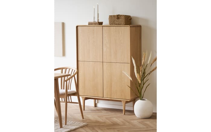 Kommode Kabinett, Eiche, inkl. Push-to-Open Funktion-07