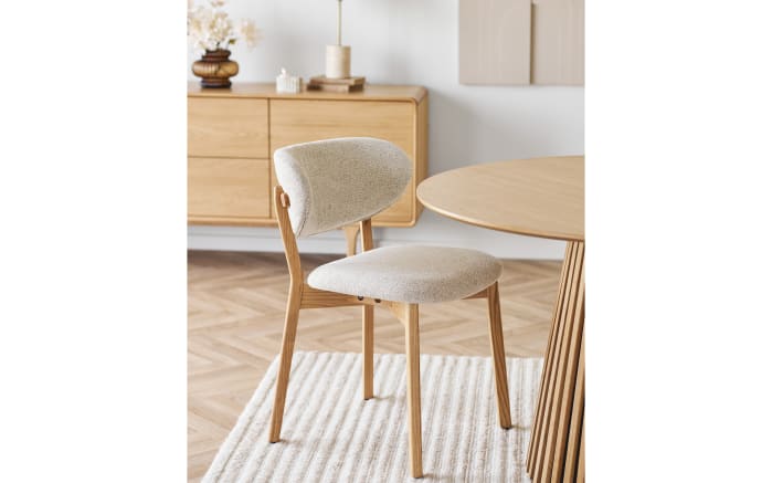 Stuhl Dunkirk, Eiche/beige-06