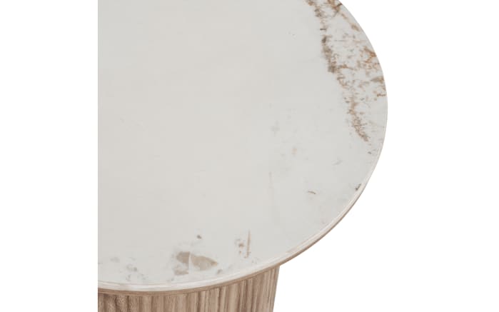 Beistelltisch Athen, weiß/dunkelbraun-03