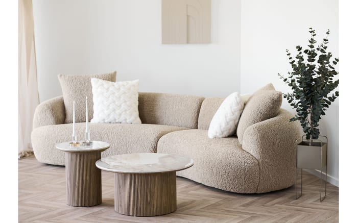 Beistelltisch Athen, weiß/dunkelbraun-05