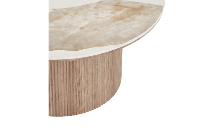 Couchtisch Athener, weiß/dunkelbraun-03