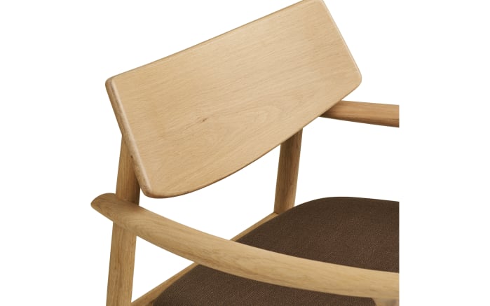 Loungesessel Olvera, Eiche/braun-07