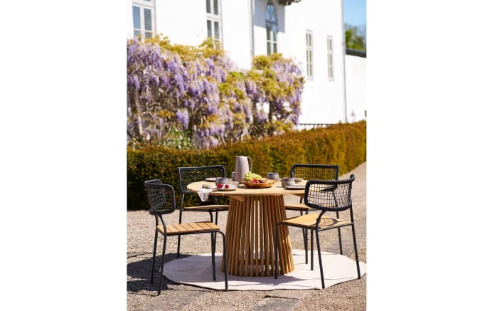 Esstisch Lorca, Teakholz-04