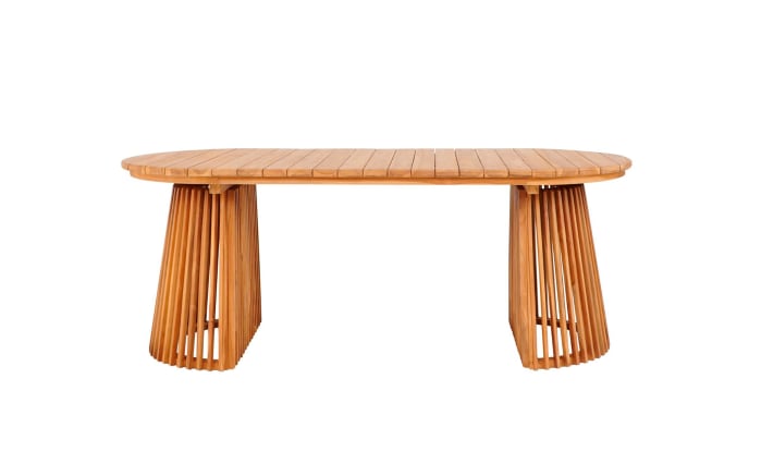 Esstisch Berja, Teakholz-02