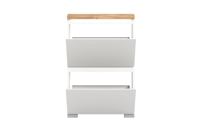 Schuhschrank Shoelove, Eiche-Nachbildung/weiß, 60 cm-03