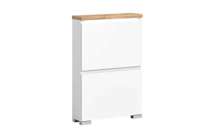 Schuhschrank Shoelove, Eiche-Nachbildung/weiß, 60 cm-01