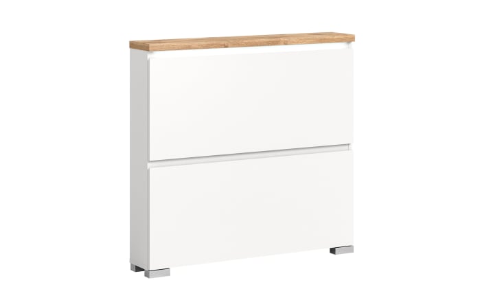 Schuhschrank Shoelove, Eiche-Nachbildung/weiß, 95 cm-01