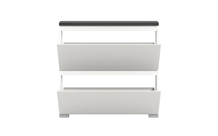 Schuhschrank Shoelove, grau/weiß, 95 cm-03