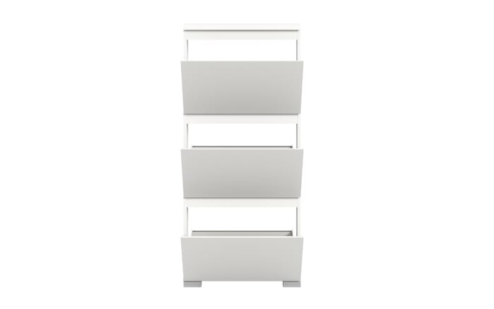 Schuhschrank Shoelove, weiß, 133 cm-03