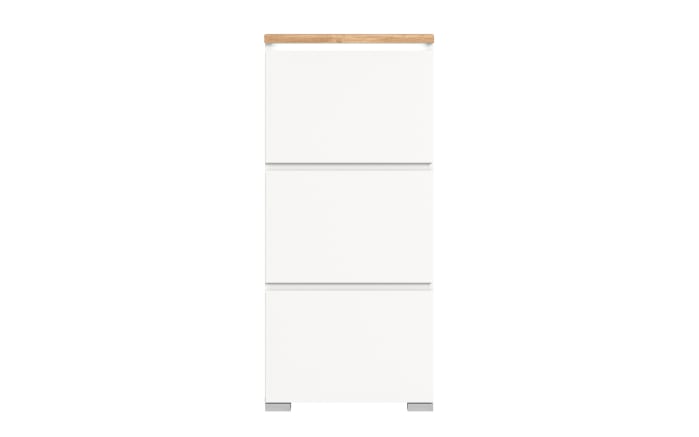 Schuhschrank Shoelove, Eiche-Nachbildung/weiß, 133 cm-02