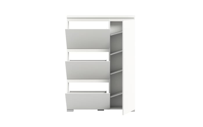 Schuhschrank Shoelove, weiß, 95 x 130 cm-03