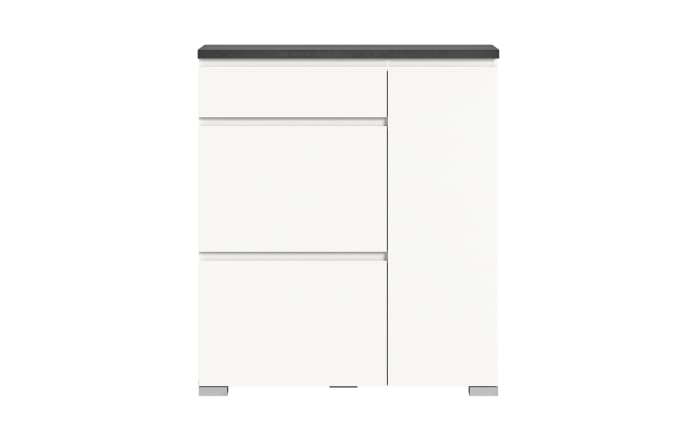Schuhschrank Shoelove, grau/weiß, 109 cm-02