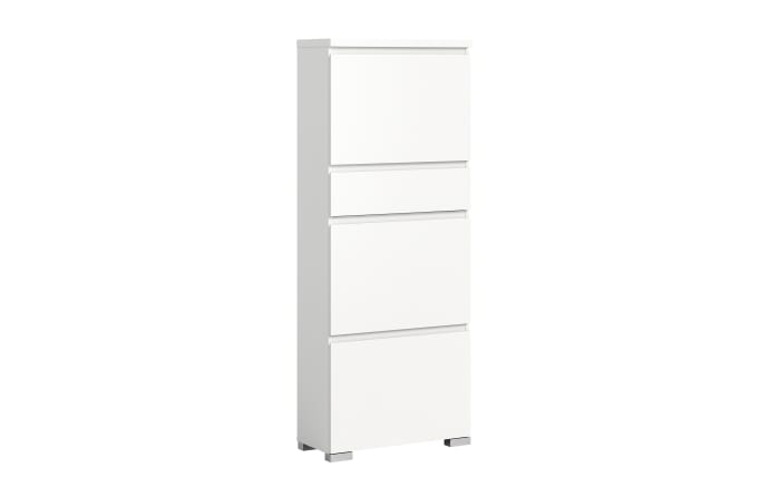 Schuhschrank Shoelove, weiß, 151 cm-01