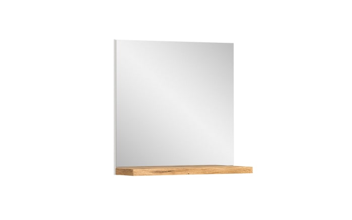 Wandspiegel Shoelove, Eiche-Nachbildung/weiß, 60 x 59 cm-01