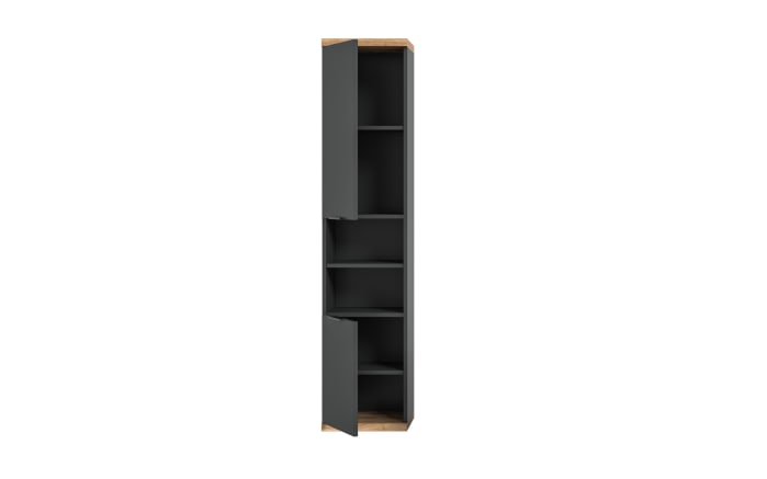 Hängeschrank Nuaro, anthrazit/Eiche-Nachbildung-02