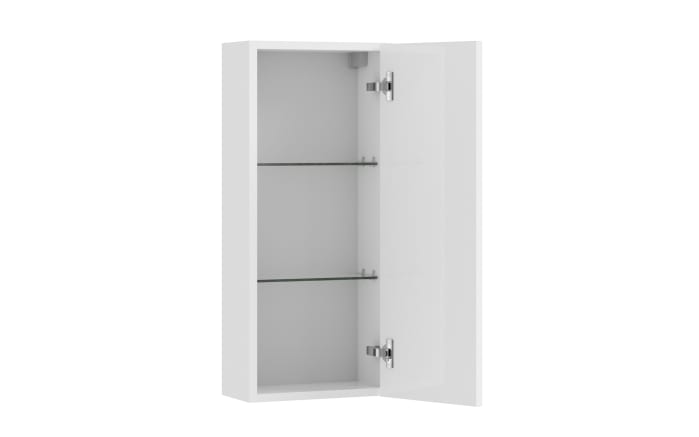 Wandschrank Casablanca, weiß Hochglanz-02