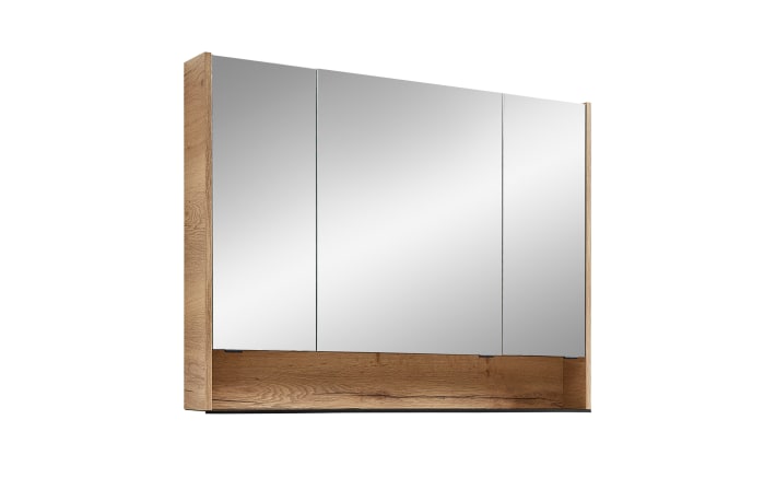 Spiegelschrank Bordeaux, Eiche Halifax-Nachbildung, 103 x 85 cm-01