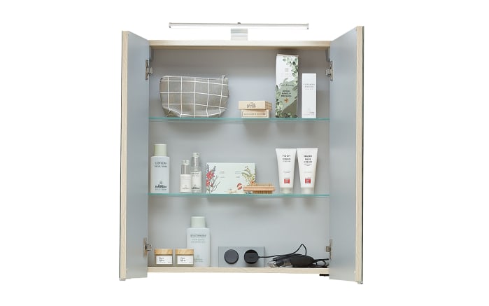 Spiegelschrank A-Plan, Polarpinie-Nachbildung, 59 x 70 cm-04