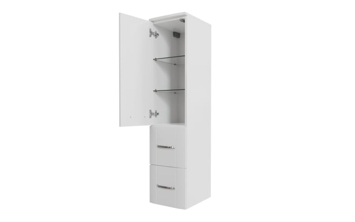 Midischrank 3006, weiß, 30 x 130 cm -03