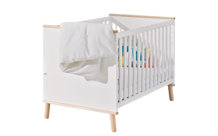 Babyzimmer Ylvie, kreideweiß/Birke-04