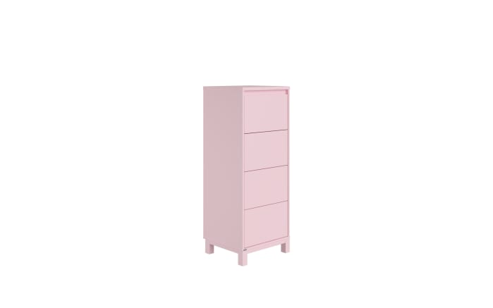 Highboard Olli, kreideweiß, rosa-01