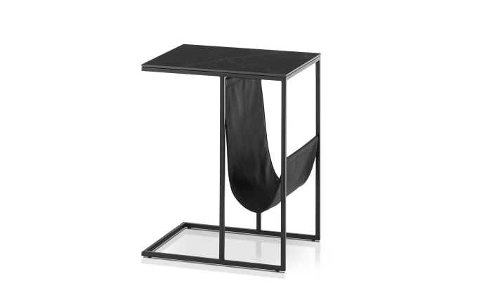 Beistelltisch WK 800, Keramik Storm negro