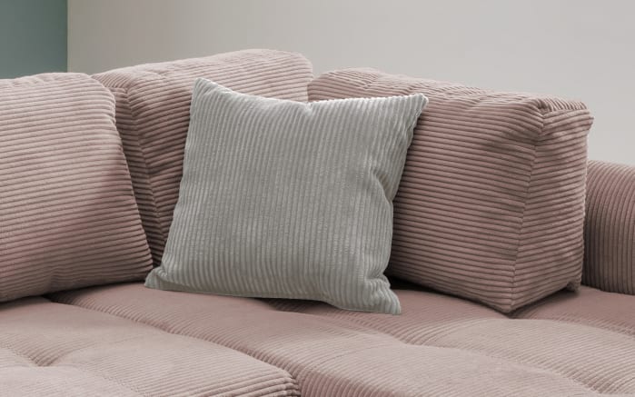 Wohnlandschaft Home, rosa, Ottomane rechts, inkl. Liegefunktion-03