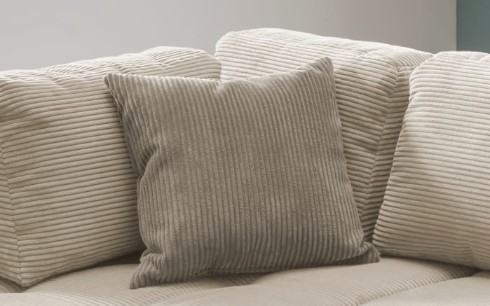Wohnlandschaft Home, beige, Ottomane links, inkl. Liegefunktion-03