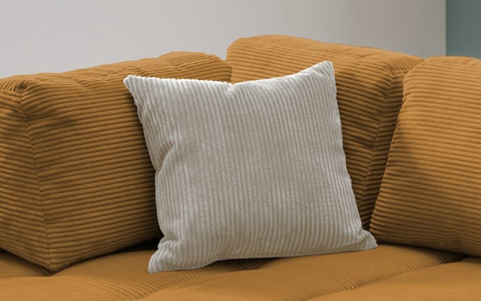 Wohnlandschaft Home, gold, Ottomane links, inkl. Liegefunktion-03