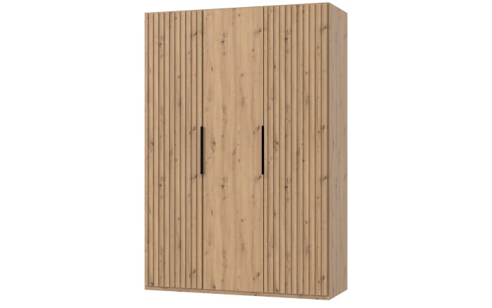 Drehtürenschrank Andorra, Artisan-Eiche, 150 x 216 cm-02