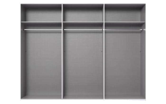 Drehtürenschrank Chalet, weiß, 270 x 210 cm, mit Spiegeltüren-03