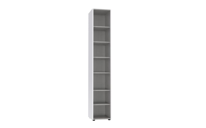 Schrank 637 Multiraumkonzept, weiß, 30 x185 cm -02