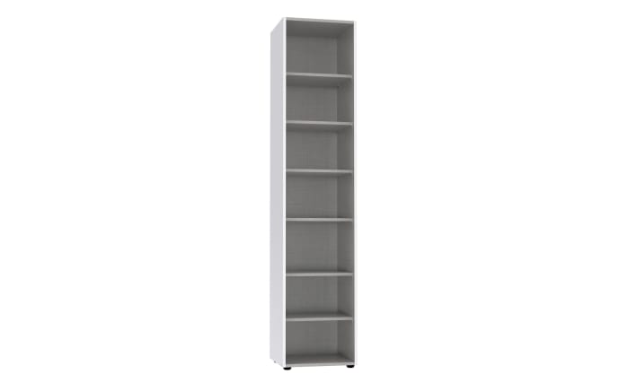 Schrank 640 Multiraumkonzept, weiß, 45 x 185 cm -03