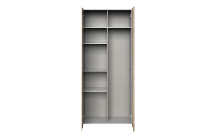 Schrank 642 Multiraumkonzept, weiß, 80 x 185 cm -02