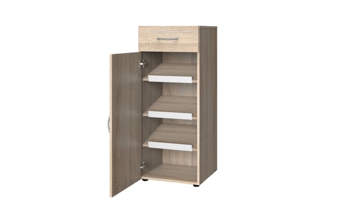 Schuhschrank 331 Multiraumkonzept, Eiche-Nachbildung, 40 x 98 cm -02