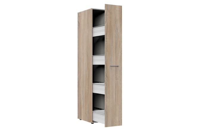 Apothekerschrank Multiraumkonzept, Eiche-Nachbildung-01